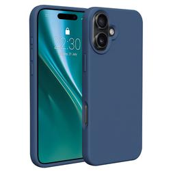 Etteri-silikonikotelo iPhone 16 6,1" -puhelimelle, tummansininen
