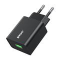 BWOO-seinälaturi CDA249 5V 2,4A USB-A, musta