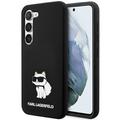 Karl Lagerfeld case for Samsung Galaxy S24 KLHCS24SSNCHBCK black HC SILICONE NFT CHOUPETTE
