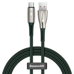 Baseus Cafule Metallinen USB - USB-C -kaapeli 0,25m musta 66W
