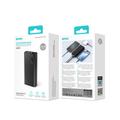 BWOO 22,5W 20000 mAh varavirtal&auml;hde LCD-n&auml;yt&ouml;ll&auml;, musta