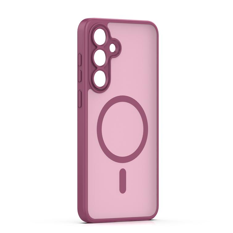 Mag Matt case for Samsung Galaxy S26 Plus maroon camera protection