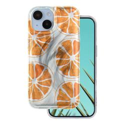 Ultra Trendy Summer case for iPhone 13 6,1" orange