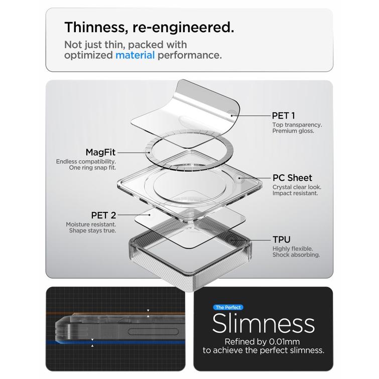SPIGEN ULTRA HYBRID MAG MAGSAFE GALAXY S26 CLEAR/WHITE