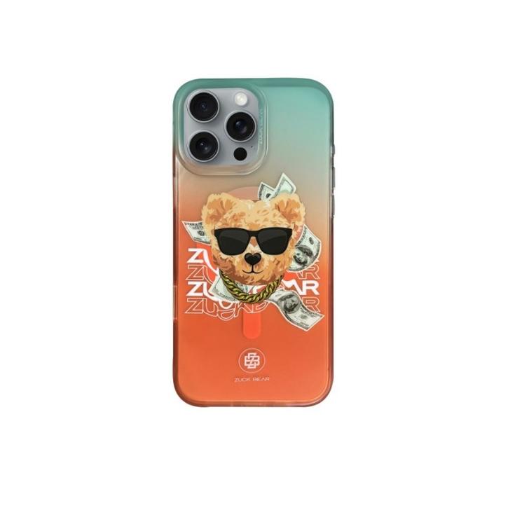 Nakładka Zuck Bear Harold Magsafe do Iphone 16 orange TTT