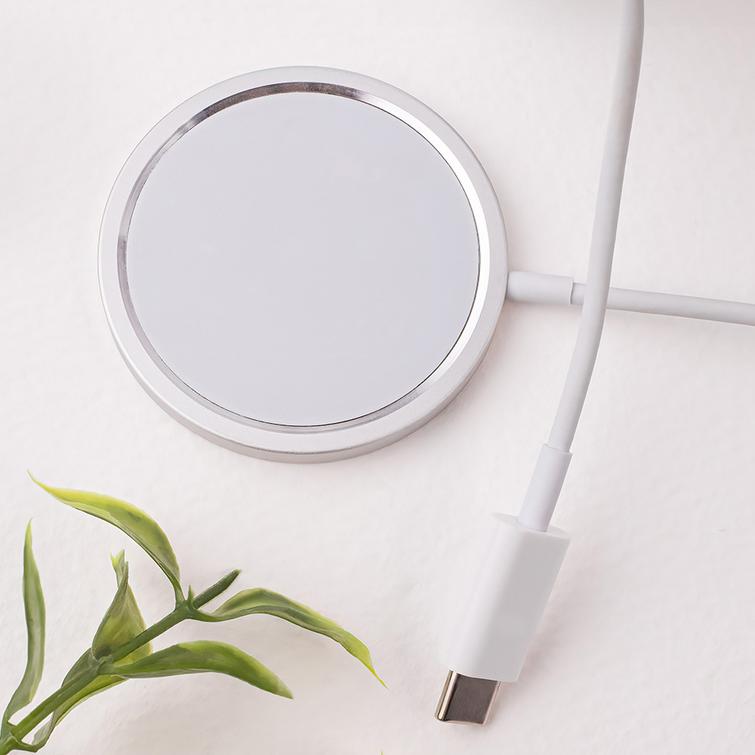 Forever MAWC-100 magnetic wireless charger 15W gray
