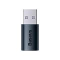 Baseus Ingenuity USB-A 3.1 - USB-C -sovitin, sininen, OTG