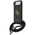 Guess 4G Big Logo Cord Stap -olkalaukku iPhone Airille, musta