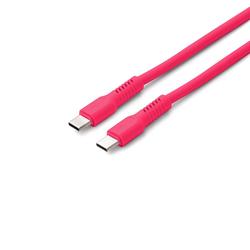 COLORUM kaapeli USB-C - USB-C 1,8m 3A CK60-CC-02 x Magenta