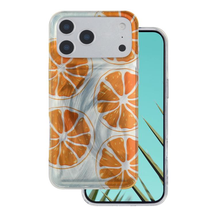 Ultra Trendy Summer case for iPhone 17 Pro 6,3" orange