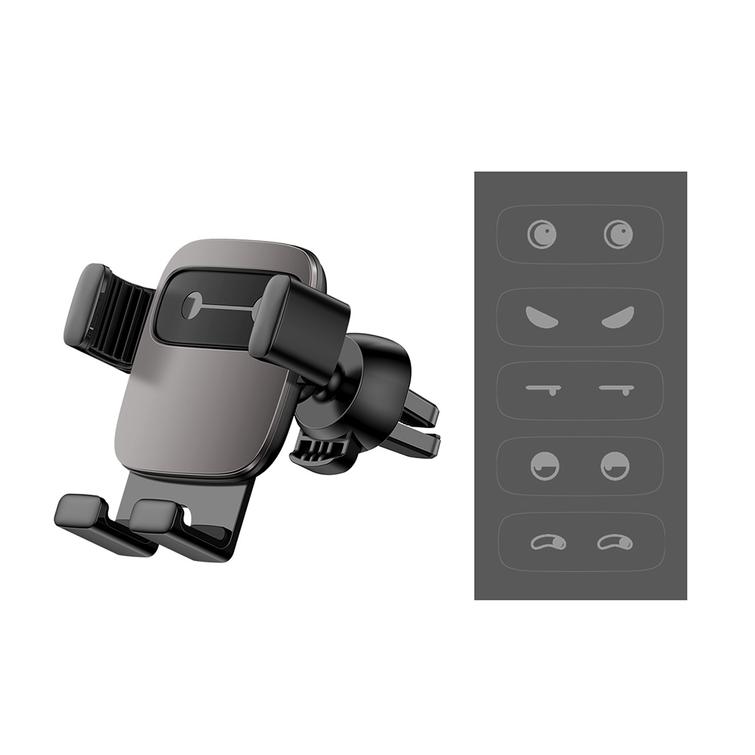 Baseus autoteline Cube musta ilmakanavalle