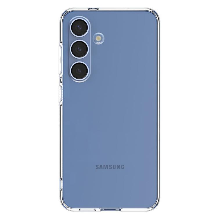 Spigen Liquid Crystal -suojakuori Samsung Galaxy S25:lle, Crystal Clear