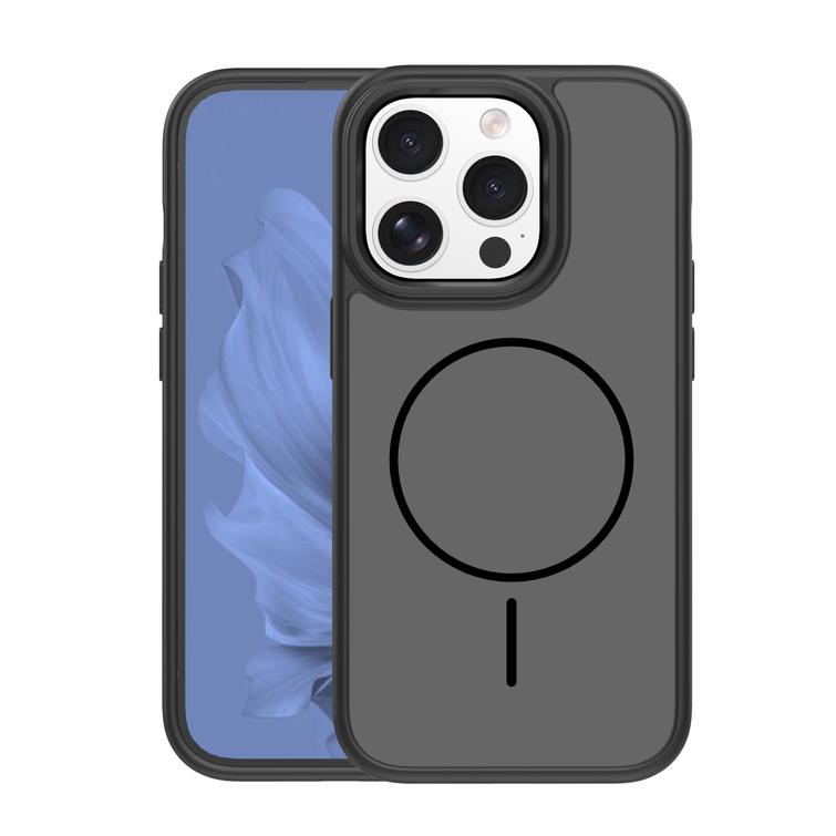 Frame Thin Mag -suojakuori iPhone 15 Pro 6,1":lle, musta