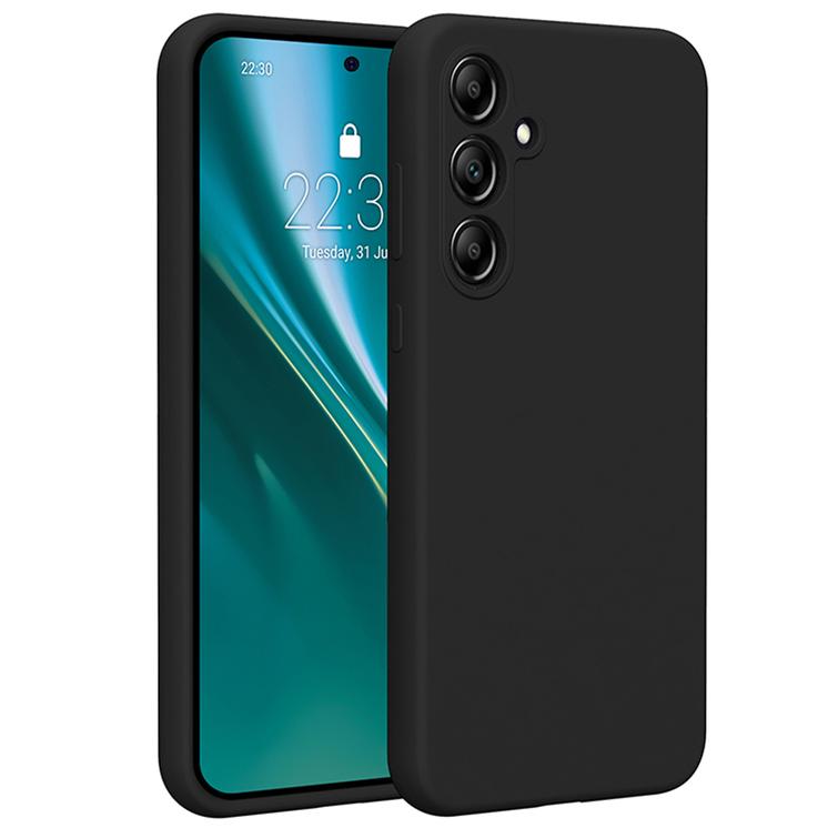 Etteri-silikonikotelo Samsung Galaxy A55 5G:lle, musta