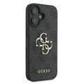 Guess iPhone 16 6,1" suojakuori GUHCP16S4GMGGR 4G:lle, iso logo, musta