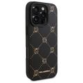 Karl Lagerfeld -suojakuori iPhone 16 Pro Max 6,9":lle KLHMP16XPGKHPHK musta Kova Karl Head MagSafe -suojakuori