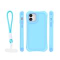 Safepop case with strap for iPhone 12 / 12 Pro 6,1" blue