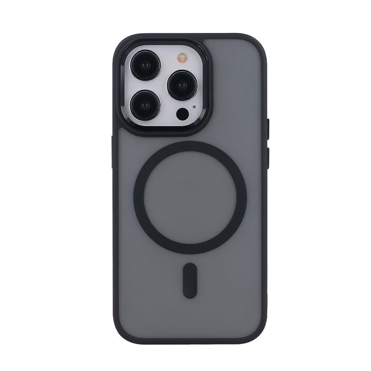 Frozen Mag -suojakuori iPhone 15 6,1":lle, musta