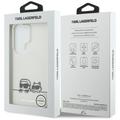 Karl Lagerfeld case IML Peekaboo Karl&Choupette MagSafe for Samsung Galaxy S26 Ultra transparent