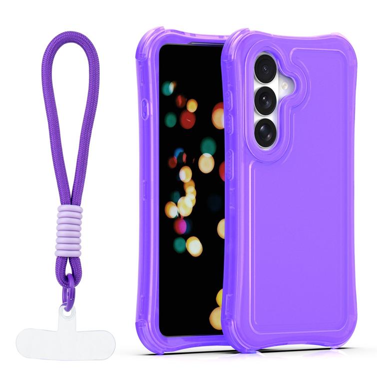 Safepop case with strap for Samsung Galaxy S26 Plus purple
