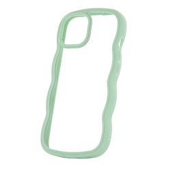 Wave-suojakuori iPhone 15 6,1":lle, vihre&auml;