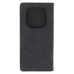 &Auml;lyk&auml;s mokkanahkainen suojakuori Xiaomi Redmi Note 14 Pro 5G:lle (maailmanlaajuinen) / Redmi Note 14 Pro Plus 5G:lle (maailmanlaajuinen), musta