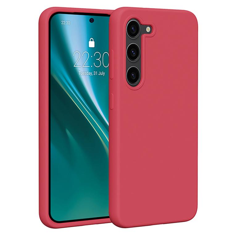 Etteri silikonikotelo Samsung Galaxy S23 vadelmalle