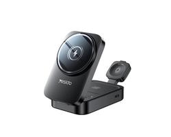 YESIDO INDUCTIVE CHARGER DS27 15W (STAND) 3IN1 FOR APPLE WATCH BLACK