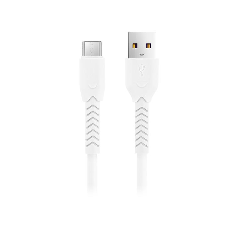 Maxlife MXUC-04 kaapeli USB - microUSB 1,0 m 3A valkoinen