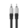 Baseus CoolPlay USB-C - Lightning-kaapeli 1m 20W musta