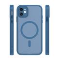 Mag Matt case for iPhone 11 dark blue camera protection