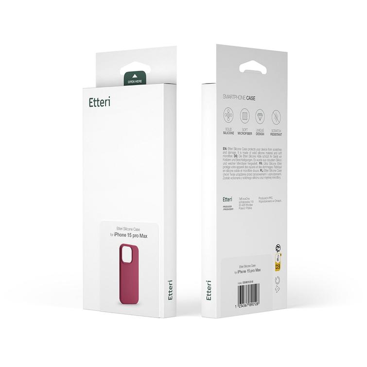 Etteri Silicone Mag kotelo Samsung Galaxy S25 Edge vadelmalle