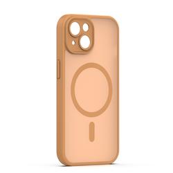 Mag Matt case for iPhone 13 6,1" brown camera protection