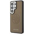 Guess case Perforated Logo MagSafe for Samsung Galaxy S26 Ultra brown