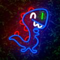 Neon PLEXI LED JURASSIC BABY DINO sininen FLNJ01 Forever Light