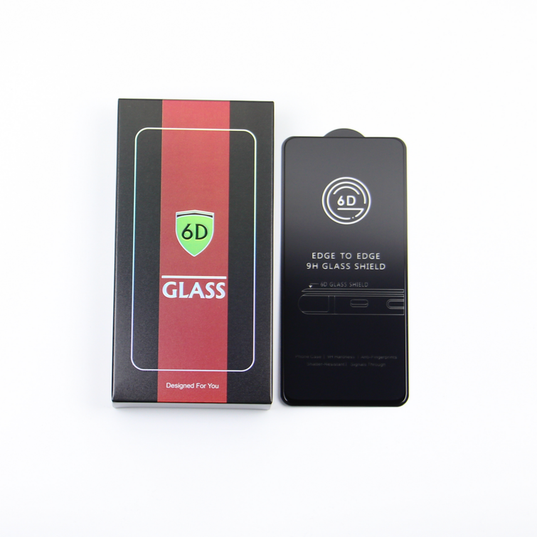 Karkaistu lasi 6D Samsung Galaxy S24 mustalla kehyksellä 10in1 sormenjälkitunnistuksella