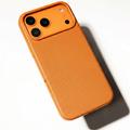 Etteri Elegant Mag kotelo iPhone 17 Prolle 6,3" oranssi