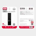 XO-kortinlukija 2-in-1 DK05A USB 2.0 musta