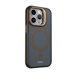 Etteri Morning Fog suojakuori iPhone 15 Prolle 6,1" ruskea