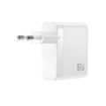 XO-sein&auml;laturi CE39 PD 67W 3x USB-C 1x USB Valkoinen
