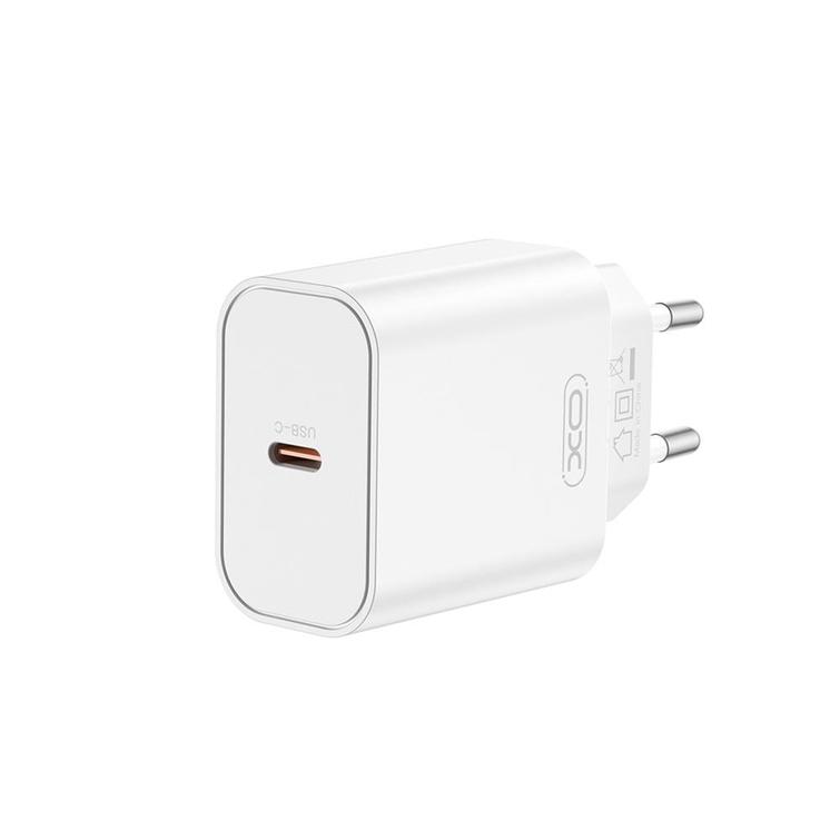 XO-seinälaturi CE32 PD 20W 1x USB-C valkoinen