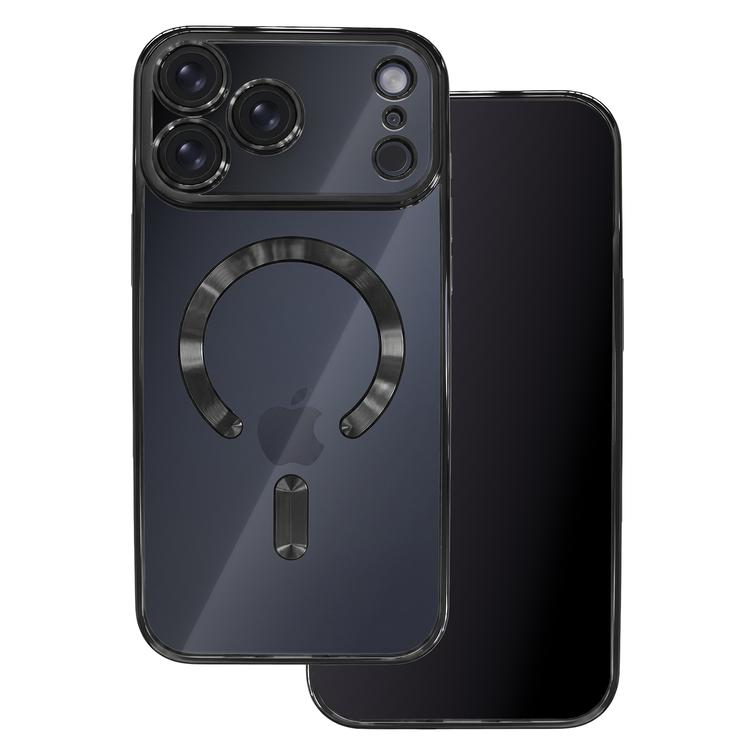 Color Chrome Mag case for iPhone 17 Pro Max 6,9" / 18 Pro Max 6,9" black