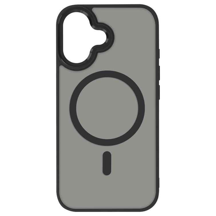 Frozen Mag -suojakuori iPhone 16 6,1":lle, musta