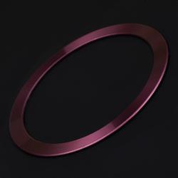 Metallirengas (2 kpl) violetti