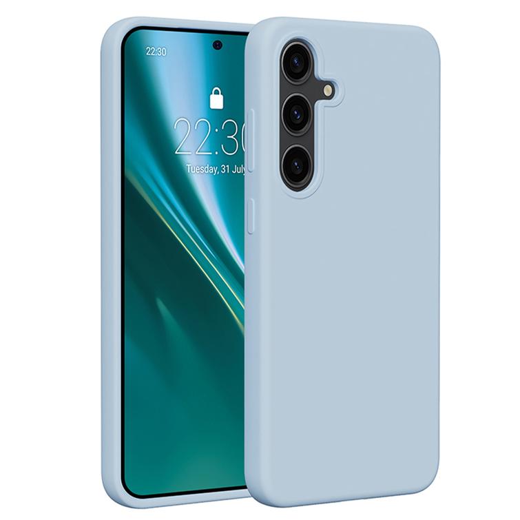 Etteri-silikonikuori Samsung Galaxy S24 Plus -puhelimelle vaaleansininen