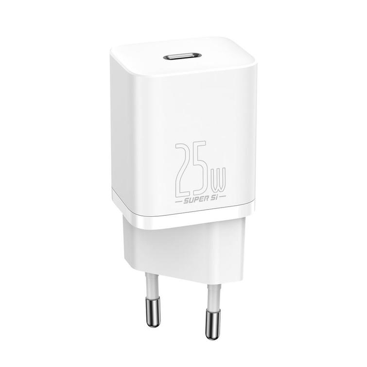 Baseus wall charger Super Si PD 25W 1x USB-C white