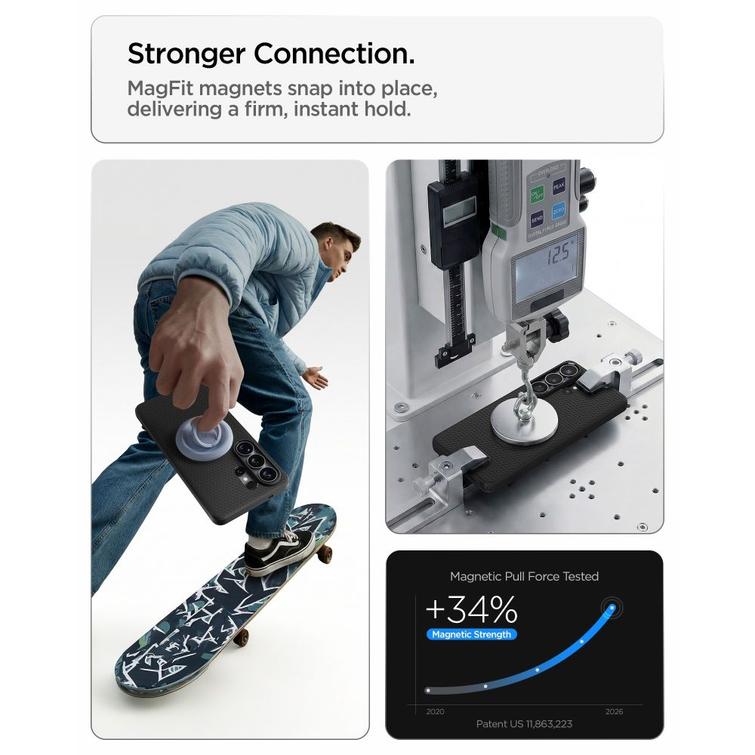 SPIGEN LIQUID AIR MAG MAGSAFE GALAXY S26 ULTRA MATTE BLACK