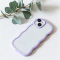 Wave case for iPhone X / XS purple