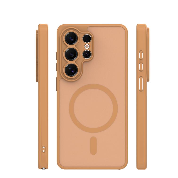 Mag Matt case for Samsung Galaxy S26 Ultra brown camera protection