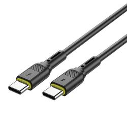 WIWU 60W nopeuskaapeli Wi-C034 C-C musta